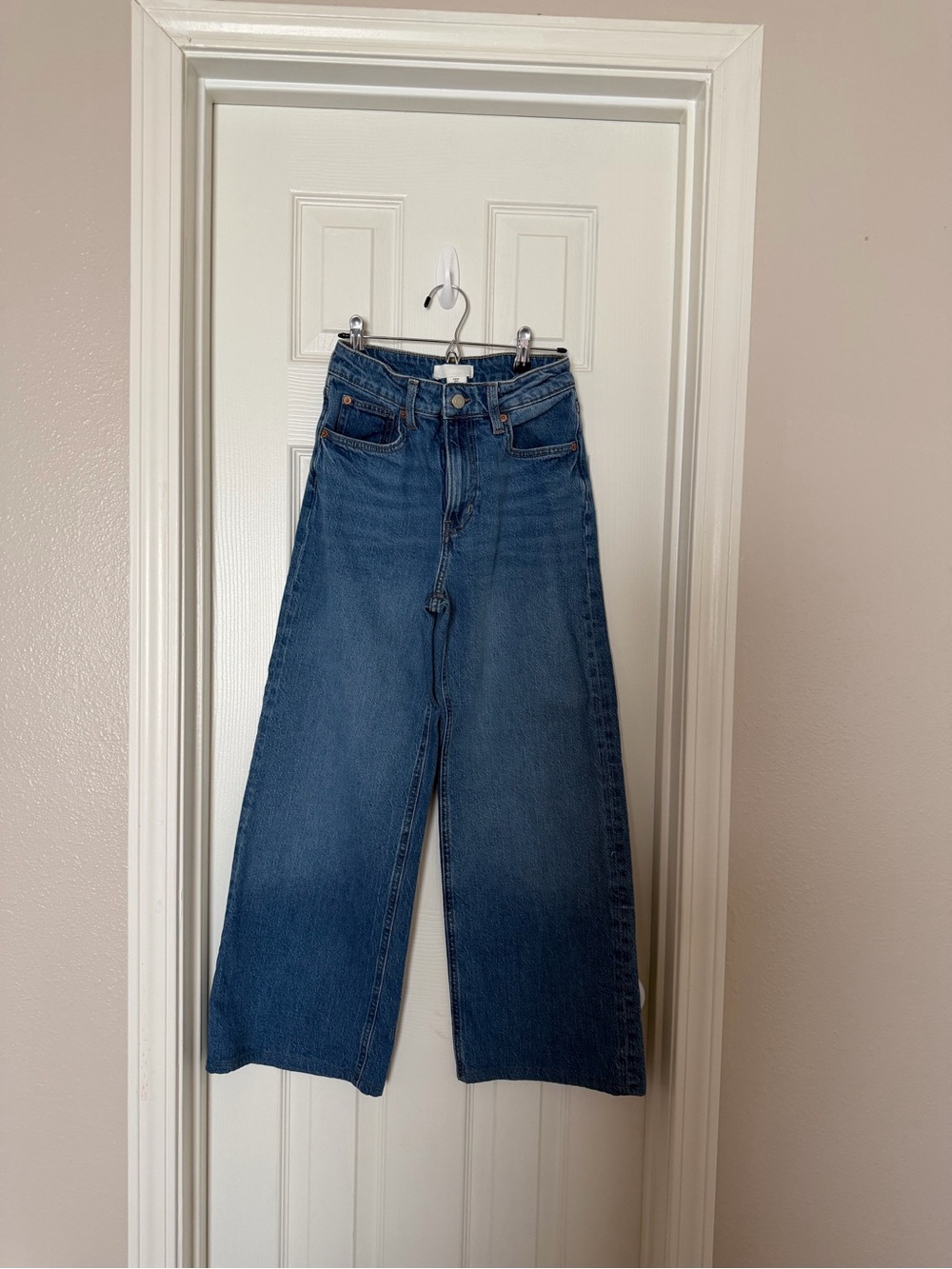 H&M Wide Leg Blue Women’s Jeans US 4